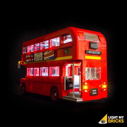 10258 LEGO London Bus BACK Light My Bricks