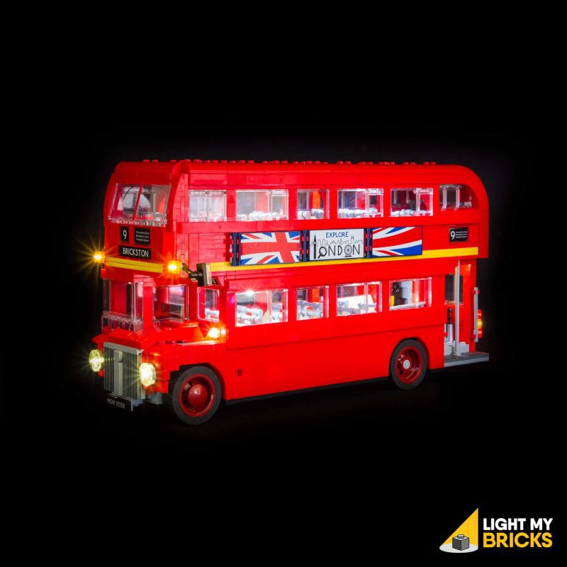 10258 LEGO London Bus SIDE Light My Bricks