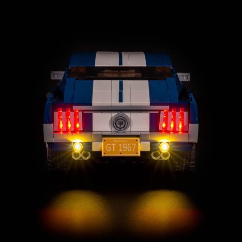 10265 LEGO FordMustangGT back Light My Bricks