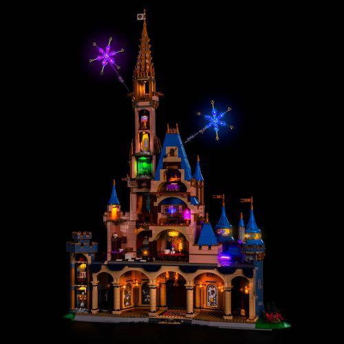 43222 LEGO DisneyCastle back wide 2 Light My Bricks