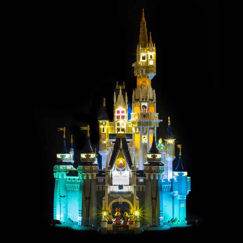 71040 LEGO Disney Castle Clean Light My Bricks