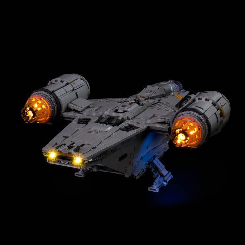 75331 LEGO UCSRazorCrest back 3 4 Light My Bricks