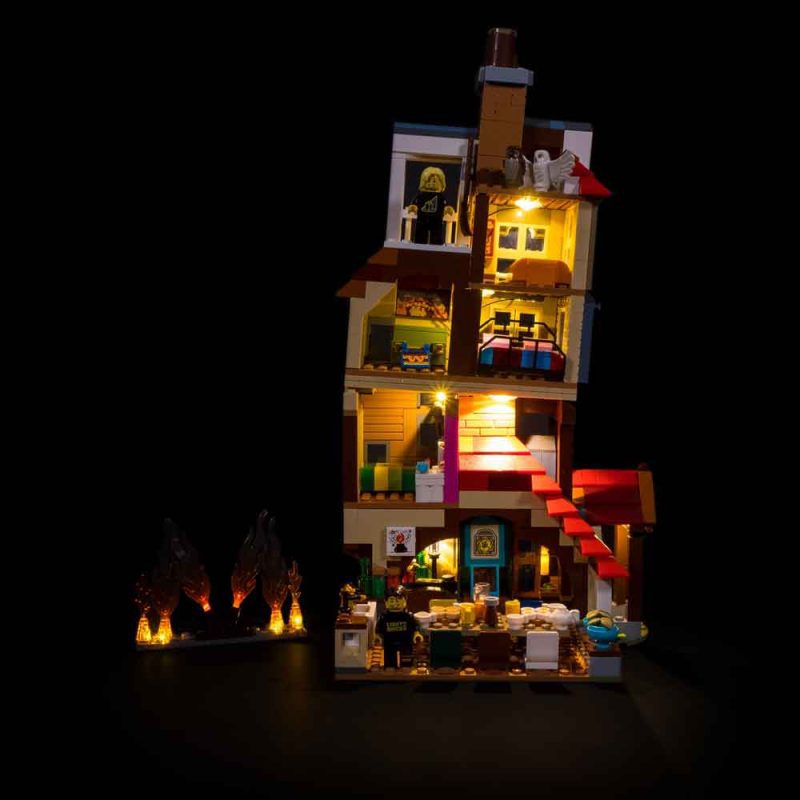 75980 LEGO Attack on the Burrow Back Light My Bricks