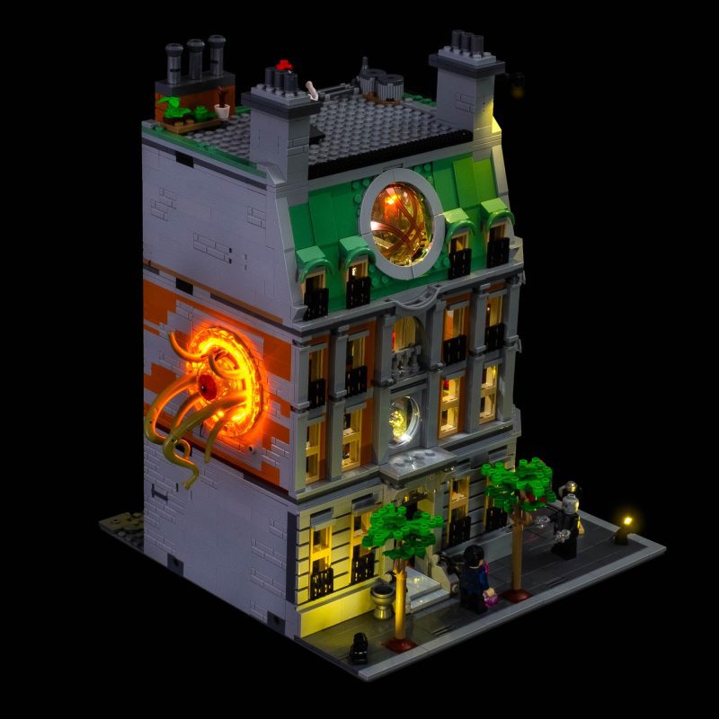 76218 LEGO SanctumSanctorum lights on Light My Bricks