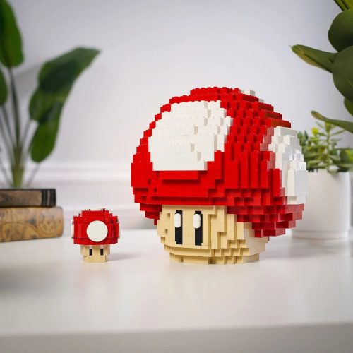 MiniandFullRedMushroominLEGOBricksbyBrickerBuildsLifestyle 4592 min