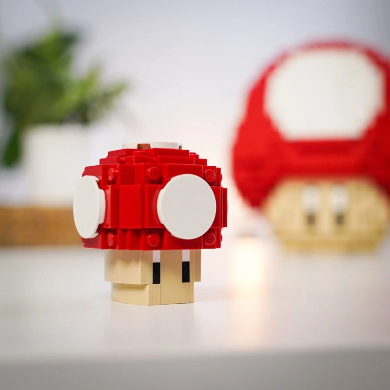 MiniandFullRedMushroominLEGOBricksbyBrickerBuildsLifestyle 4618 min